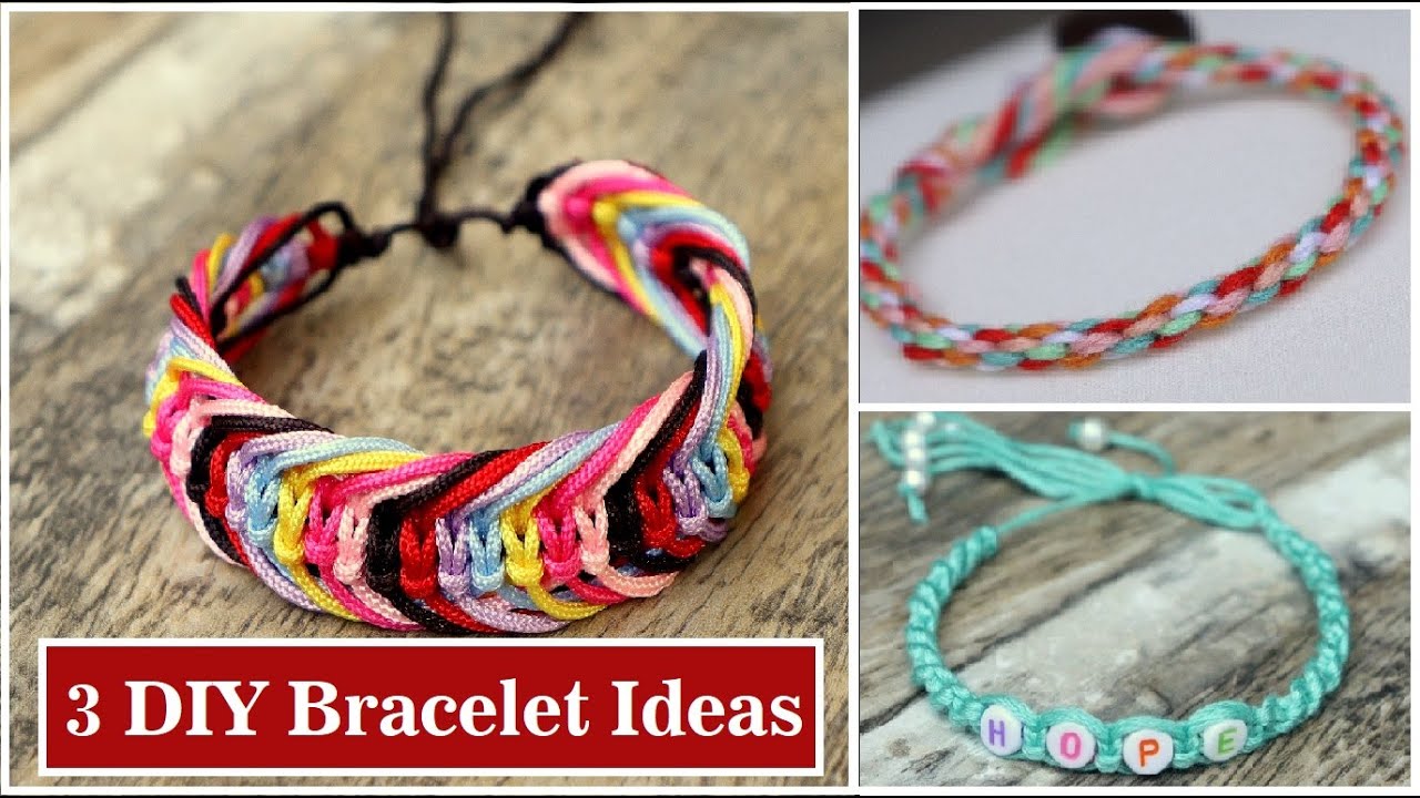 DIY Alphabet Letter Bracelets for Kids