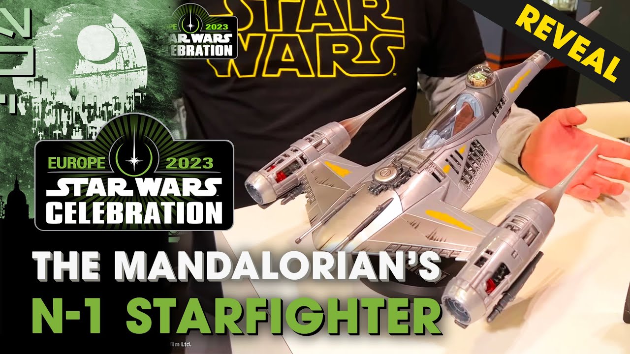 Hasbro Star Wars: The Vintage Collection The Mandalorian's N-1 Starfighter  and Madalorian 3.75-in Action Figure 2-Pack Set