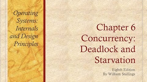 운영체제 제6장 데드락 1 (2020.05.04)