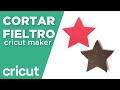 Cortar fieltro con Cricut Maker