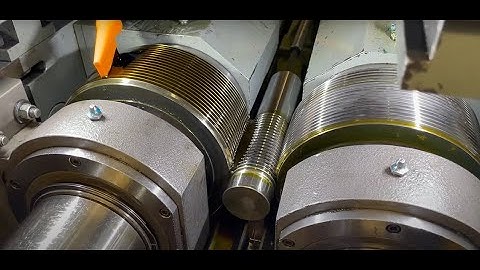 Two-Step Thread Rolling (In-Feed/Thru-Feed)