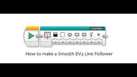 How to make a Smooth Line Follower | EV3