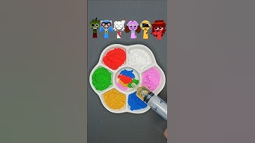 💖Sprunki | Guess The Mixed Colors #sprunki #colors #colormixing #art #satisfying #incredibox