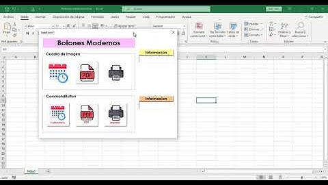 Como crear Botones modernos en Excel vba (Formlario Gratis)
