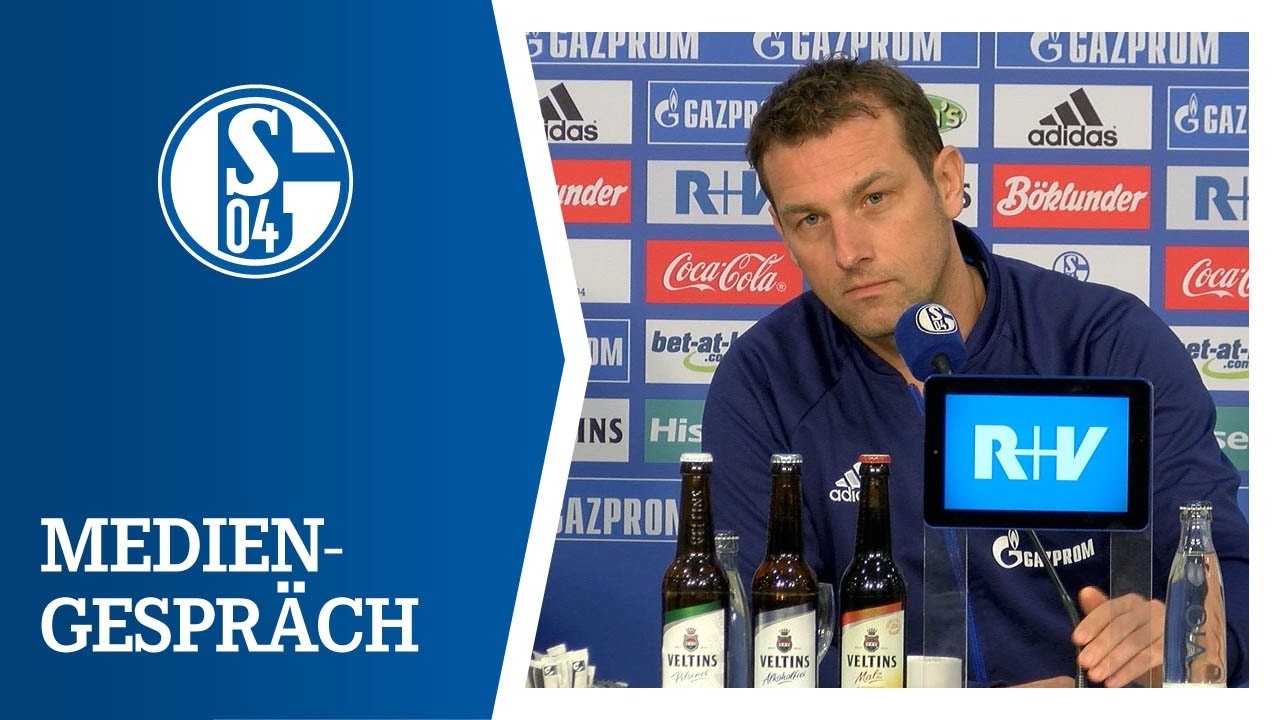 S04-PK vor dem Bundesligaspiel in Gladbach schalke roster