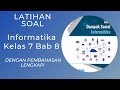 Kuis Dampak Sosial Informatika