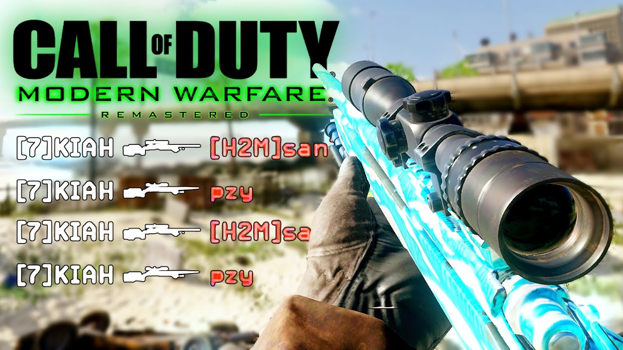 SPEED Sniping on the REAL Modern Warfare... (Modern Warfare Remastered in 2024)