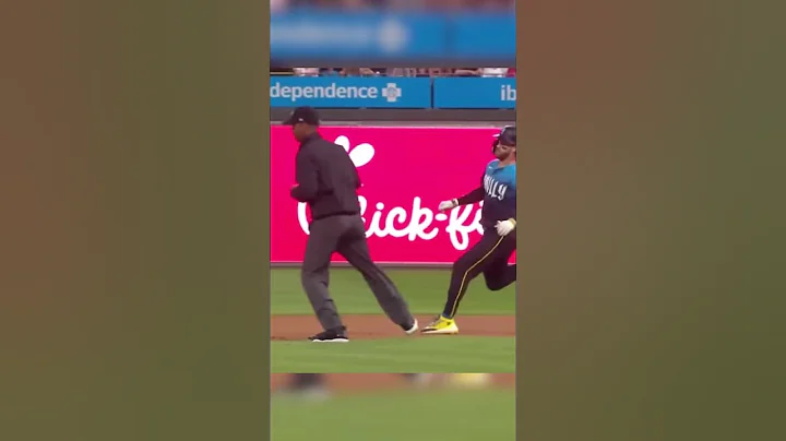 Harper and Merrifield Share a Moment! 🤣 #shorts #mlb