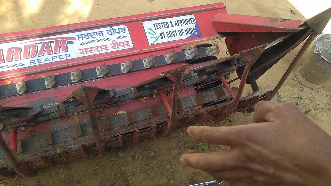 Wheat cutting repear change