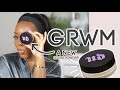 *GRWM* WHILE I TRY NEW URBAN DECAY ALL NIGHTER *LOOSE* SETTING POWDER | WEAR TEST | Andrea Renee