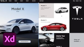 Futuristic Portfolio | XD Animation Challenge | Adobe Creative Cloud