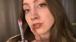 картинка: АСМР🤍можно я порисую на вашем лице?🌷тихий голос