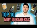 Top 10 mejores fragancias que duran muchísimo