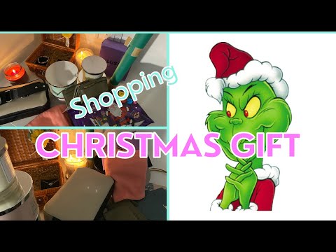 Gift ideas for Christmas, Christmas shopping vlog. The idea behind Grinch
