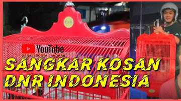 #sangkarburung KOSAN DnR Full Red #suryasangkarshop | Pusat Sangkar Paling Komplit Murah Berkwalitas