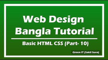 Basic Website Design bangla tutorial  Part 10 All html review