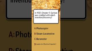 What Inventiondiscovery Was Credited To Chester F. Carlson In 1937?