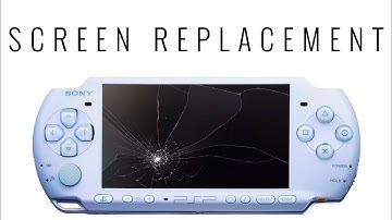 PSP 2000 screen replacement Tutorial