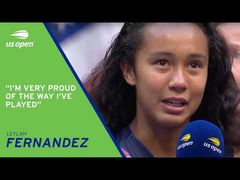 Leylah Fernandez On-Court Interview | 2021 US Open Final