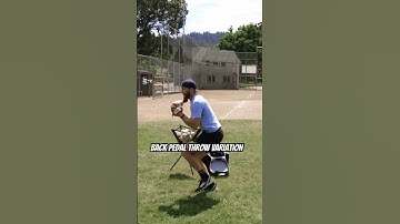 Back Pedal Throw Variation | #shorts