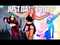 DANCING to all NEW JUST DANCE 2021 gameplay previews (part 1)