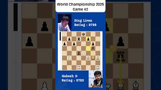 Game 3 | Ding Liren Vs Gukesh | World Championship 2025  #chess #blitzchess #chessworldchampionship