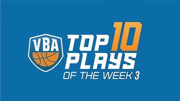 Top 10 Plays of the Week VBA 2018 || Top 10 Pha Bóng Đẹp VBA 2018 | Tuần 3