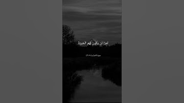 ‏وما كان لمؤمن ولا مؤمنة إذا قضى اللَّه ورسوله أمرا أن يكون لهم الخيرة #سورة_الأحزاب #ماهر_المعيقلي