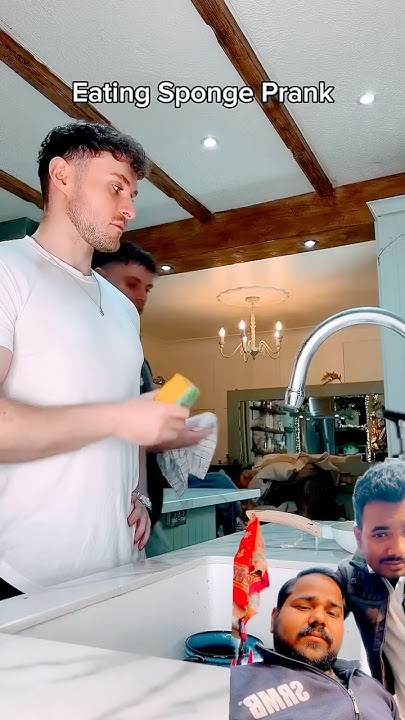 Banana Prank Sponge With 4 Red Balls - Magic Trick Props For Gags & Comedy