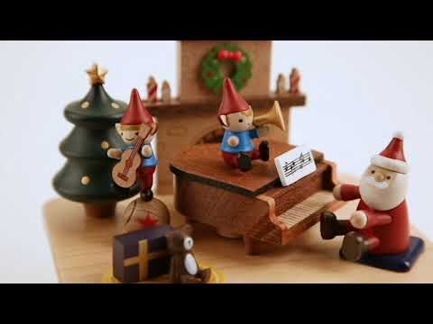 Christmas Concert Wooden Music Box Youtube