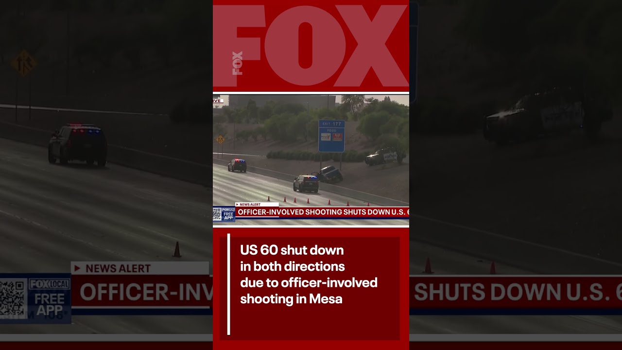 Suspect Hospitalized Following Officer Involved Shooting FOX 10 Phoenix