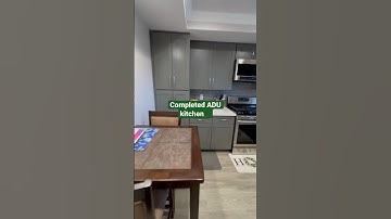 This kitchen inside of an ADU has to be one for the books!👩‍🍳 #adu #construction #progress #la