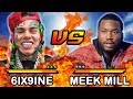 6ix9ine tried to kill meek mill more was detained by security at the mall in brooklyn
