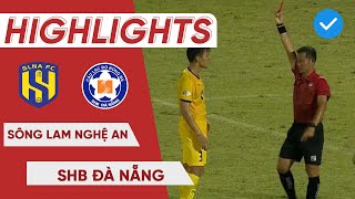 HIGHLIGHTS | SLNA - ĐÀ NẴNG | 4 bàn thắng và tấm thẻ đỏ của Quế Ngọc Hải trước ngày lên ĐTVN