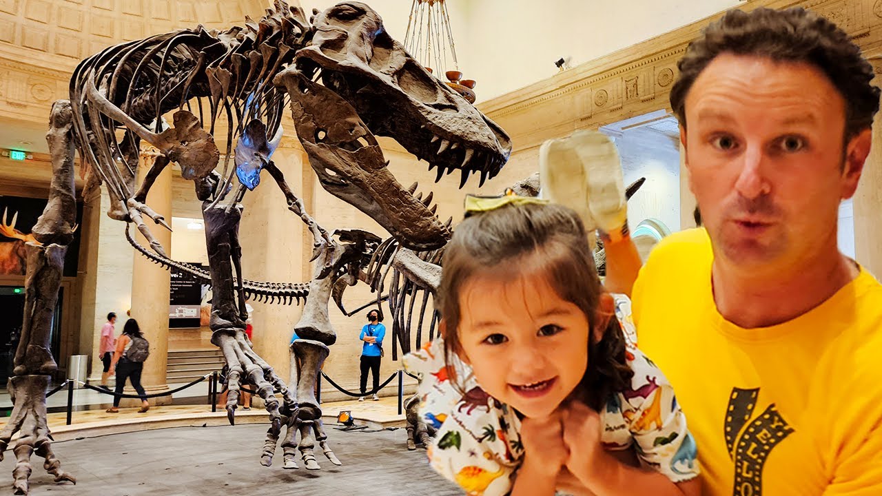 DINOSAUR FUN at the Natural History Museum of Los Angeles YouTube