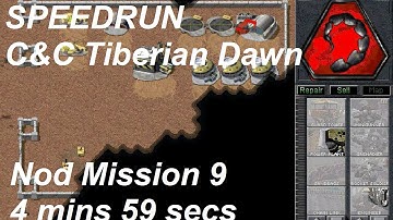 SPEEDRUN: C&C Tiberian Dawn - Nod mission 9