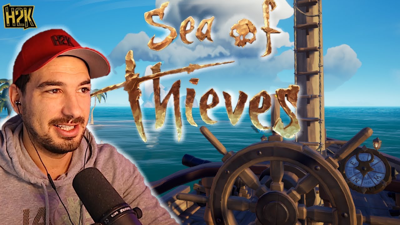 Sailing the Seas in Sea oF Thieves - YouTube