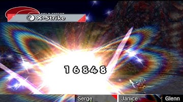 World record damage? 16,848 - Chrono Cross Radical Dreamers Edition X Strike, highest damage
