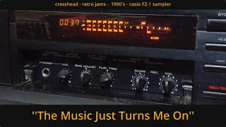 The music just turns me on