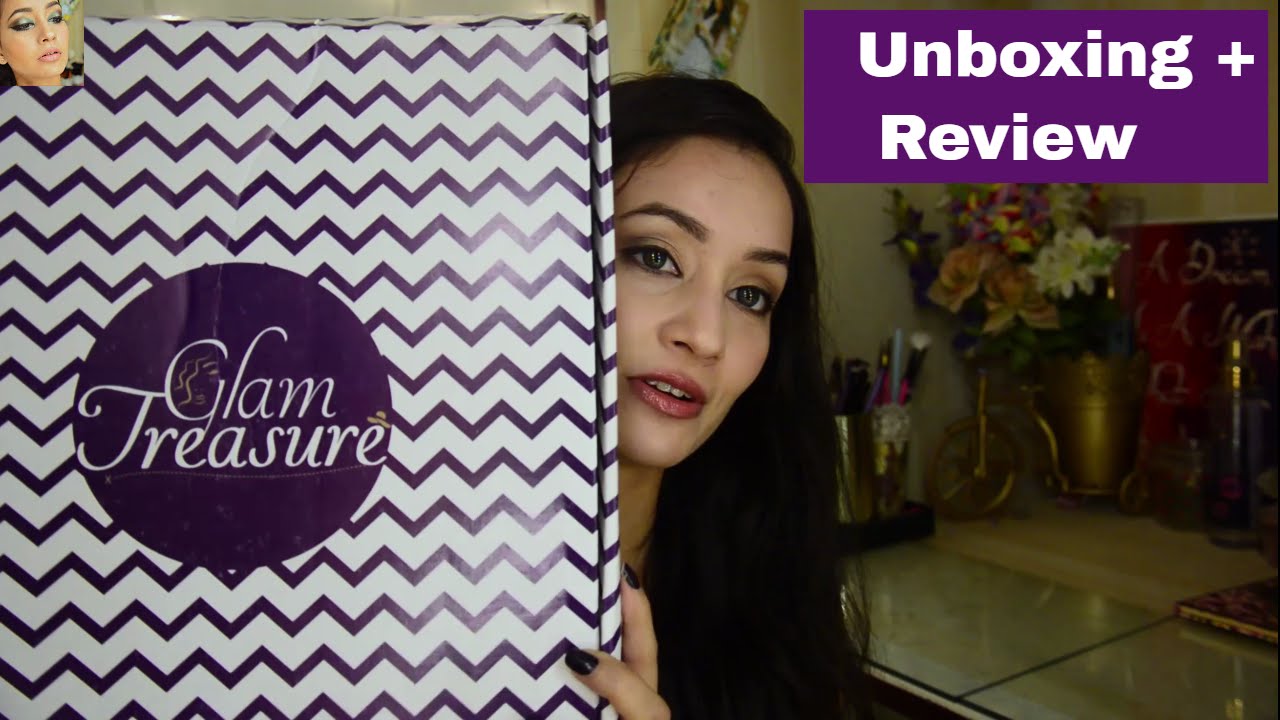 Glam Treasure November 2016 - Unboxing and Review | Ocean Thakur