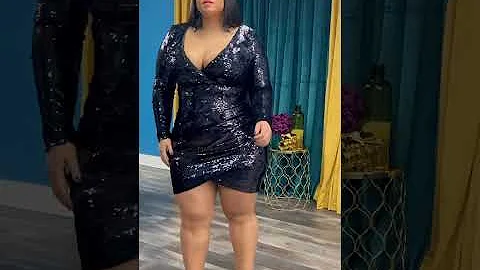 Classy latest plus size dresses 👗 Curvy women fashion 💖