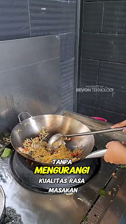 Alasan kompor kwali range wajib ada didapur restoran chinese food #chinesefood #kwetiauw #nasigoreng