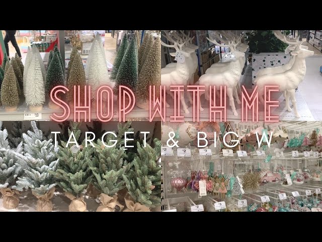 SHOP WITH ME | Target and Big W | Christmas 2021 - YouTube