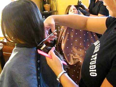 Sadie Violett Phillips donates to Locks of Love