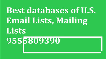 us business database, 90 Million Consumer Lists Lead, USA B2B Sales Leads Database, Business Lists