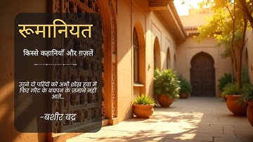 Gazals and Shayari by Bashir Badr