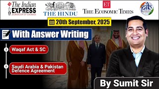 20 September 2025 Editorial Discussion Saudi Arabia And Stan, Waqaf Act And Sc