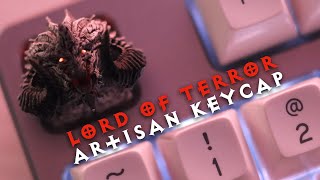 Lord of Terror Artisan Keycap Unboxing & Short Typing Sounds