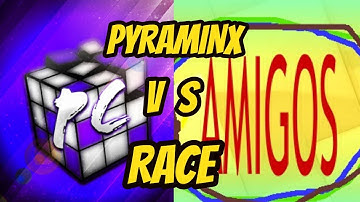 pyraminx race vs. promybro cuber