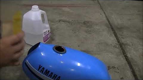 Tẩy rỉ sét với nước cất và cát | Ahamart com vn